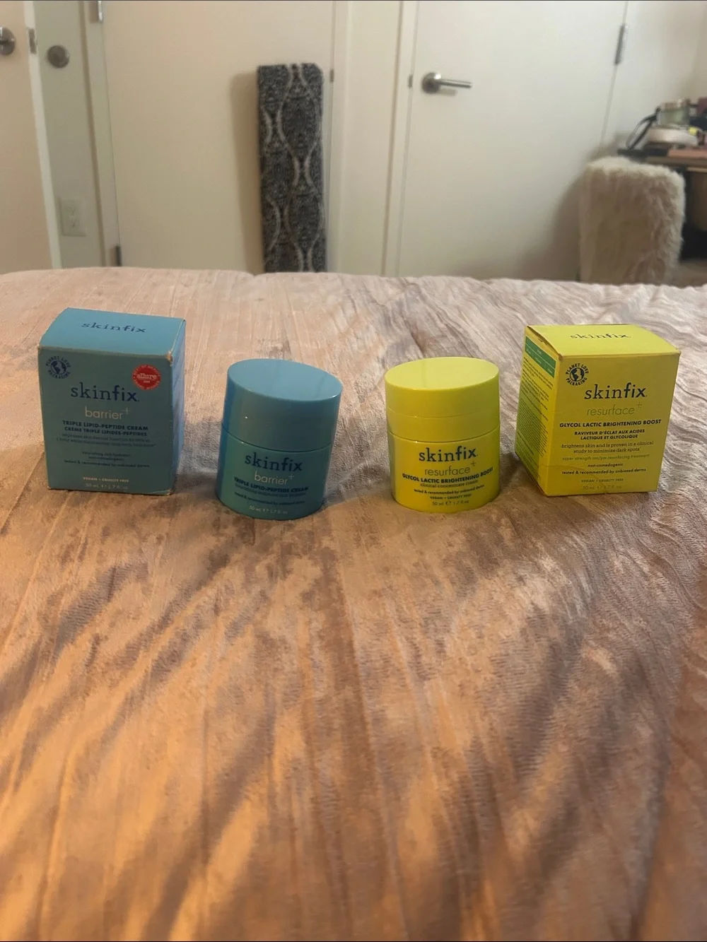 Skinfix Barrier+ (Blue) & Resurface+ (Yellow) Skincare Duo